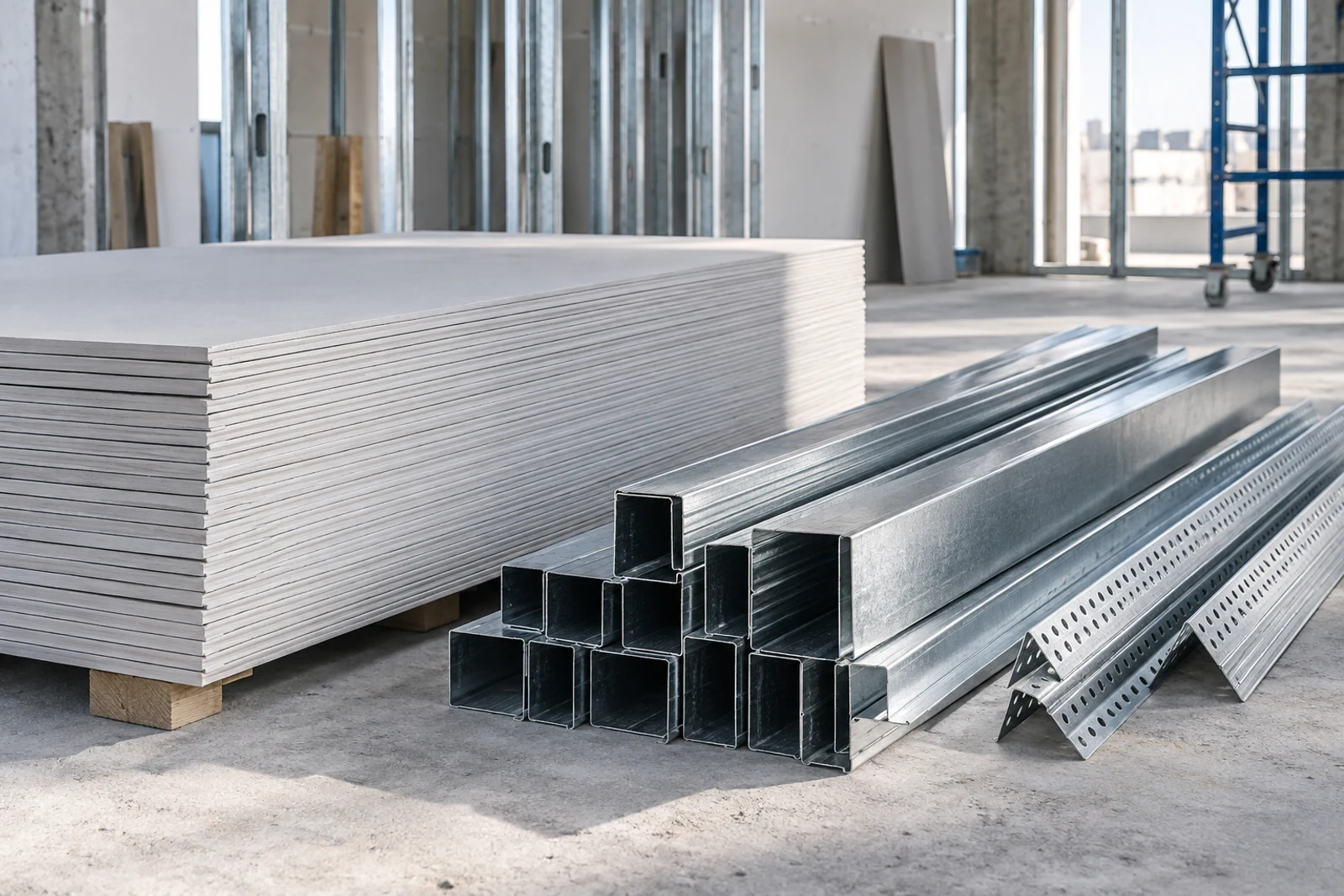Dry construction available for wholesale supply