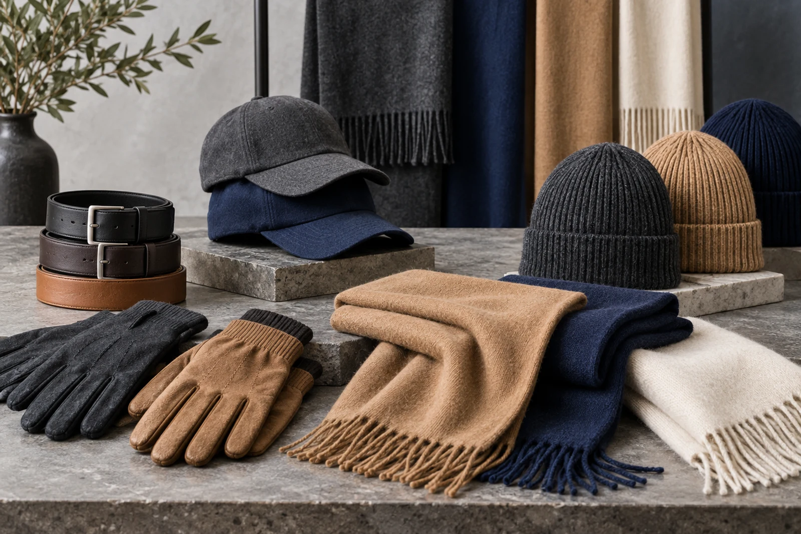 Garment accessories available for wholesale supply