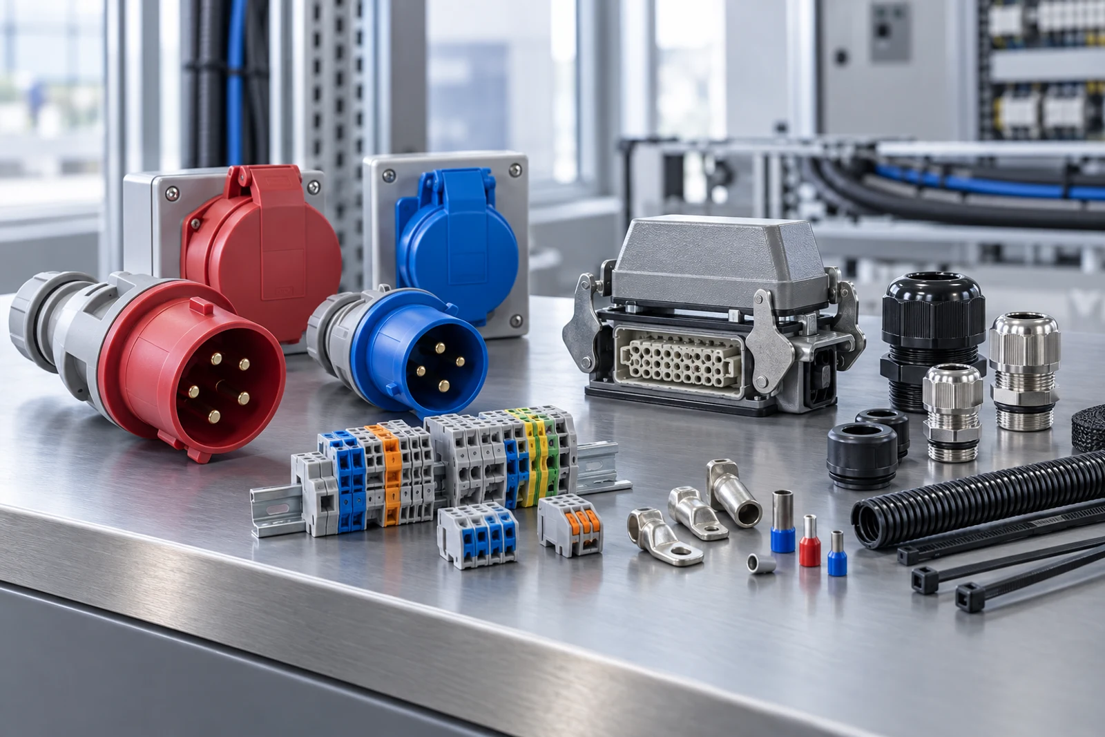 Industrial connectors available for wholesale supply