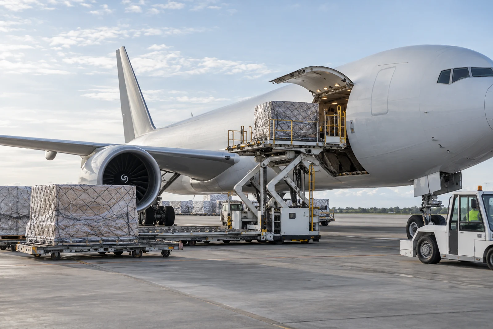 Air freight available for wholesale supply