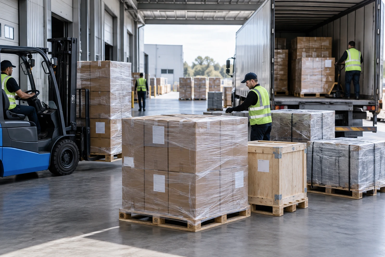 Cargo consolidation available for wholesale supply